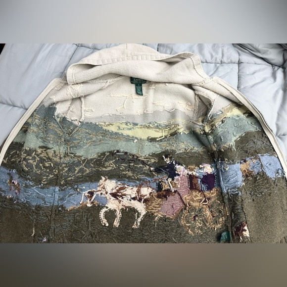 Ralph Lauren exclusive Handknit Vintage 90’s  lambs wool - Picture 8 of 8